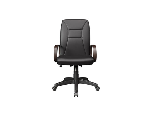 Shinemesh Classic Wood Accent Executive Chair - Shinemesh Furniture