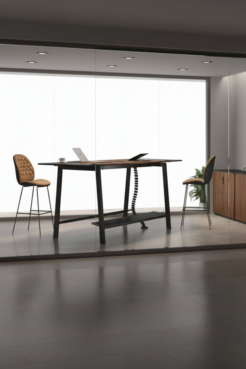 Shinemesh High Collaborative Meeting Table - Shinemesh Furniture