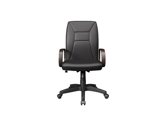 Shinemesh Classic Wood Accent Executive Chair
