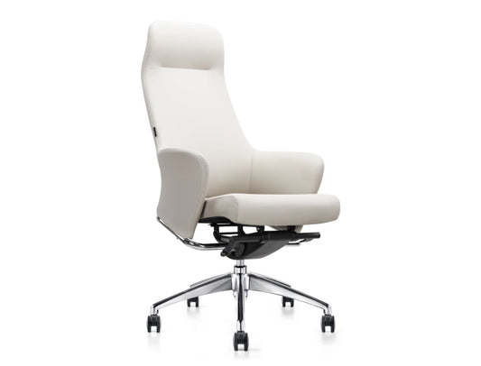 Shinemesh Contemporary Leatherette Executive Chair